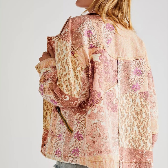 Free People Nadia Moto Jacket NWT - Picture 2 of 7
